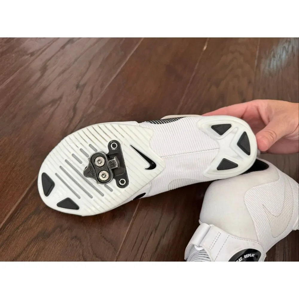 Nike Superrep Cycling Shoes White and Black Women’s 6.5